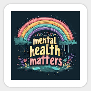 Mental Health Matters Sticker